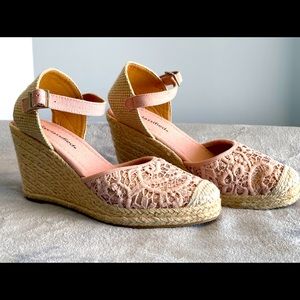 City Classified Wedge Espadrille Sandal - Pink